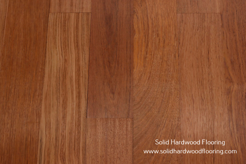 Solid Unfinished Brazilian Cherry Hardwood Flooring 3/4"x5"
