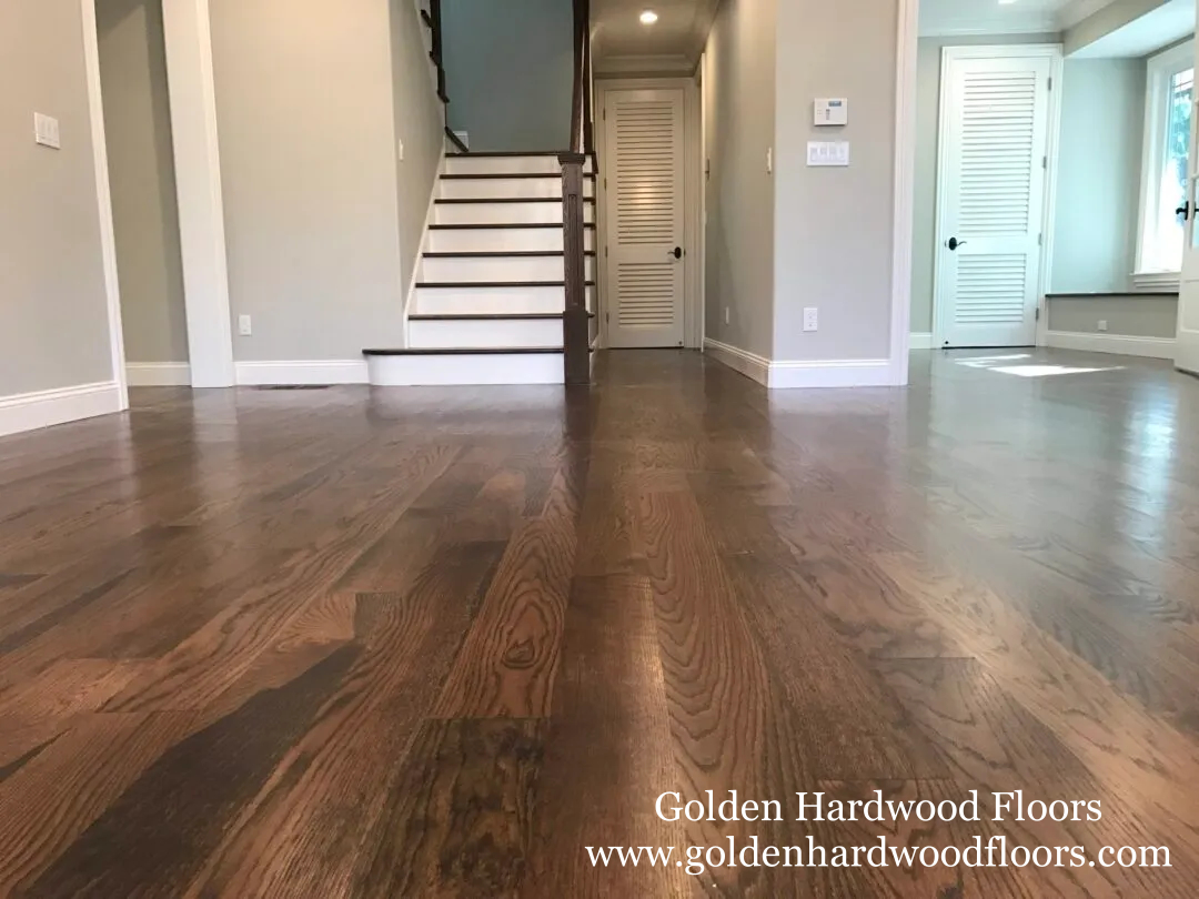 Unfinished Solid White Oak Hardwood Flooring Installation 3/4"x5 ...